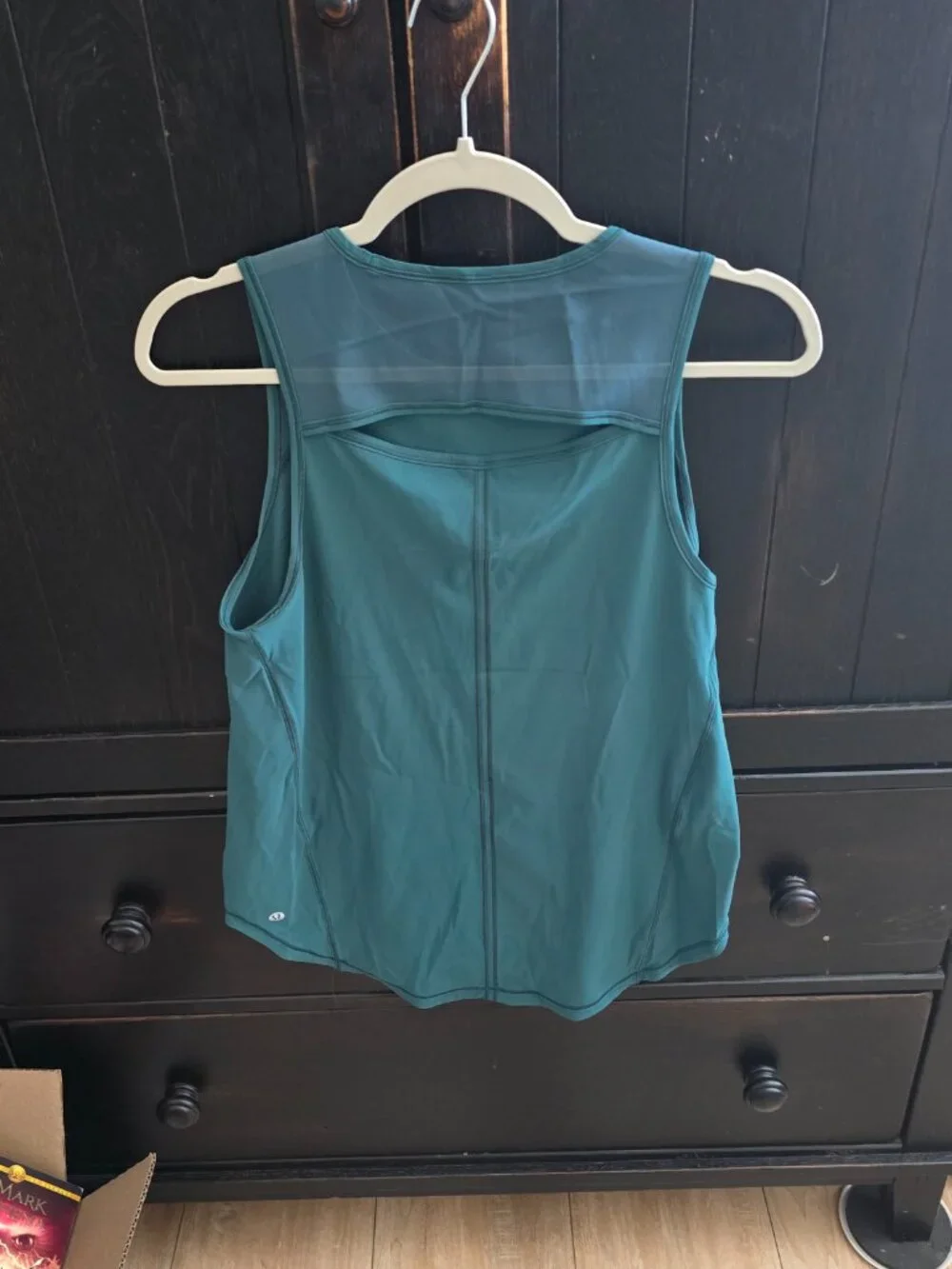 LULULEMON Sculpt Tank Top In Rainforest Green size 6 EUC